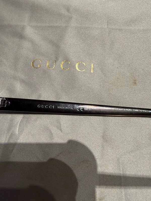 Gucci GG3720/S Tortoise Aviator Sunglasses rivet vintage retro Gradient Lenses - Image 8