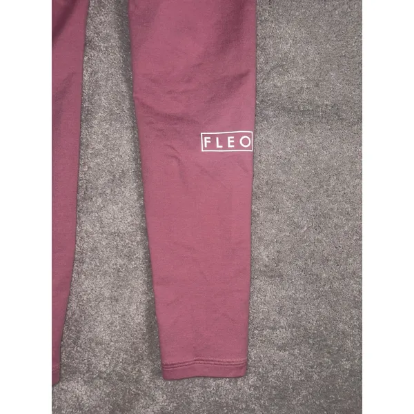 Fleo Pink Space Dye Leggings Small 7/8 Length - Image 6