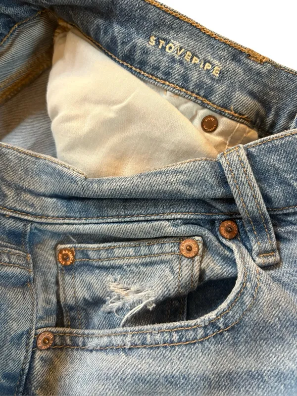 American Eagle Strigid Stovepipe Jeans Womens Size 8. - Image 5