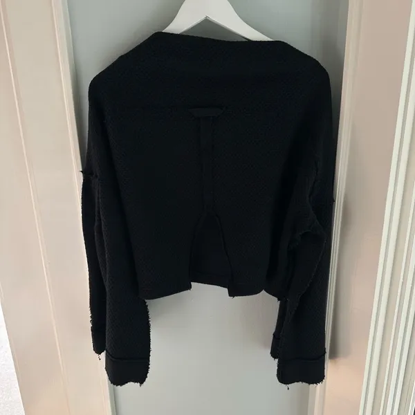 Free People Bunny Queen Cropped Pullover - Image 4