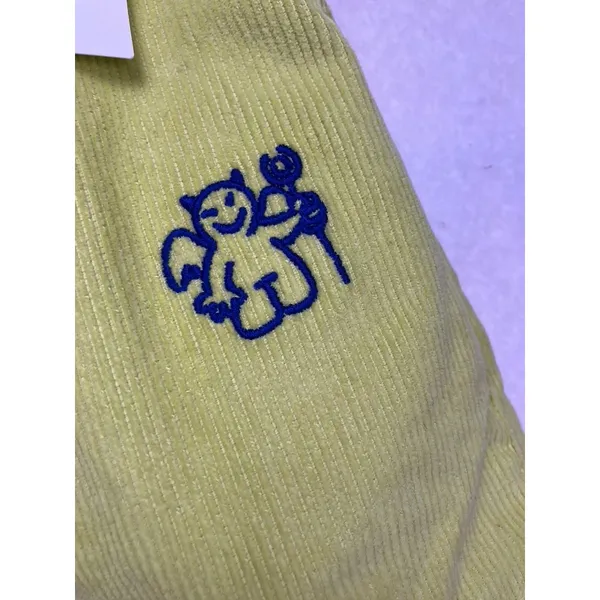 Urban Outfitters Corduroy Pants Women XL Yellow High Rise‎ Devil Skate - Image 4