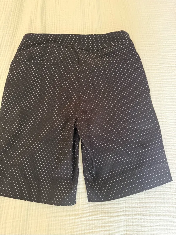 Hilary Radley Black Polka Dot Bermuda Shorts - Image 3