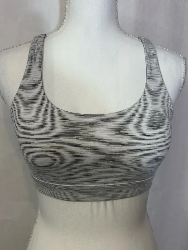 lululemon athletica Blue Crisscross Strappy Sports Bra - Image 2