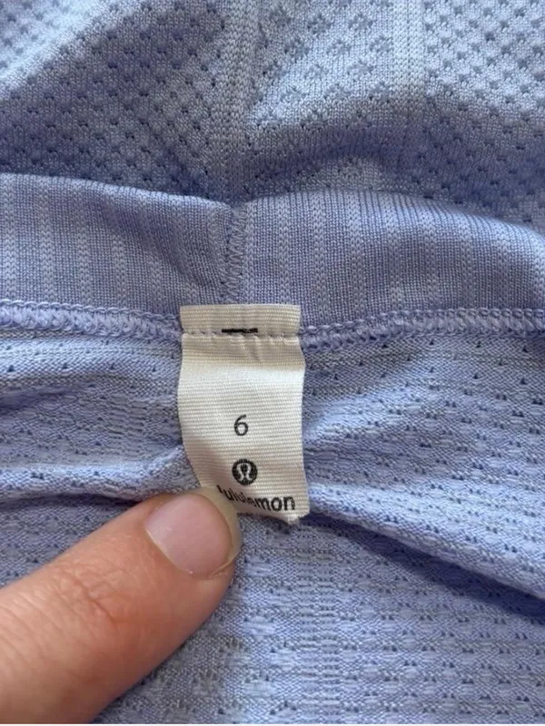 Lululemon Swiftly Tech Long-Sleeve Shirt 2.0 Hip Length Light Powder Blue 6 - Image 6