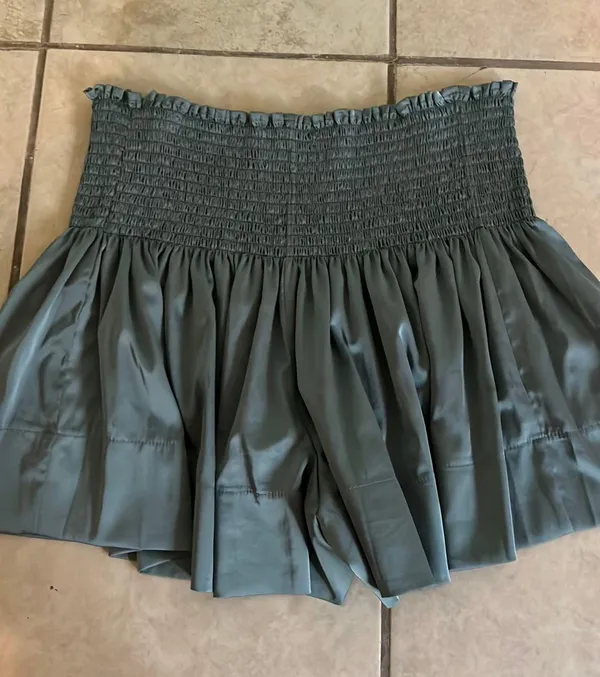 Natural Life Daisy Skort In Seafoam Blue - Image 5