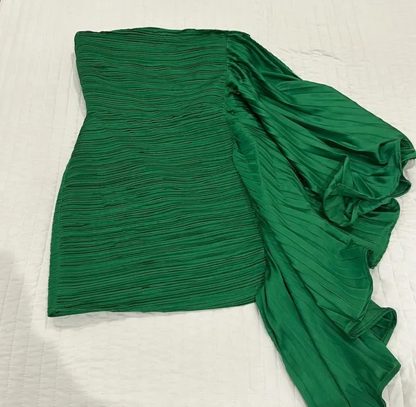Green Cocktail Dress - Image 2