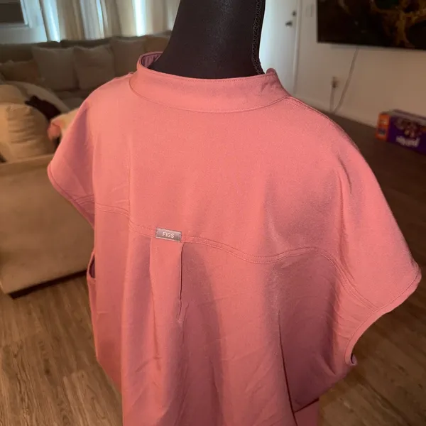 Figs Rafaela mauve pink XL top - Image 6