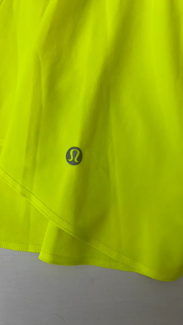 Lululemon Court Rival High-Rise Skirt Highlight Yellow - Image 6