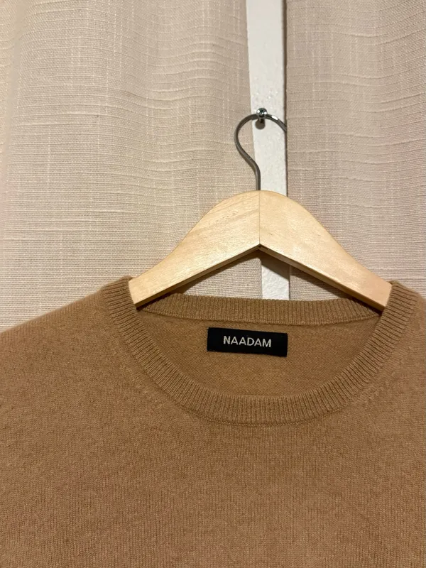 NAADAM Women’s Cashmere Crewneck Sweater - Image 2