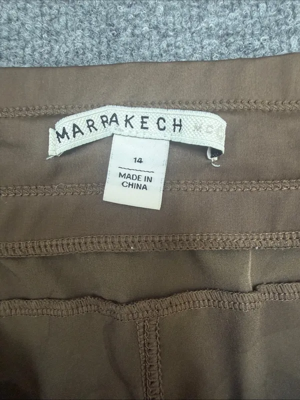Marrakech by Anthropology Women's Olive Camo Drawstring Athletic Joggers - Image 5
