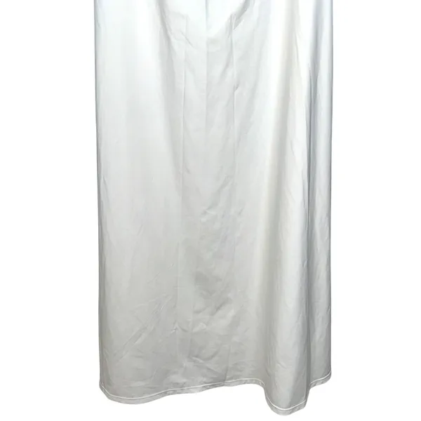 NWOT Halara White Ruched Lace Up Open Back Bodycon Pencil Maxi Dress Size M - Image 15