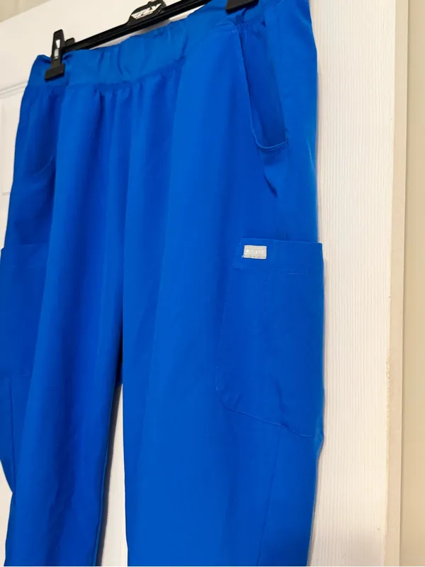 Womens Maevn Momentum Royal Blue Stretch Pull-on Yoga Waist Joggers 5092 Size XL - Image 5