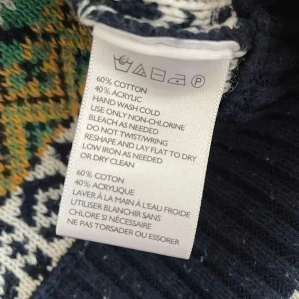 Urban Outfitters BDG Nordic Fair Isle Crop Sweater S - Image 7