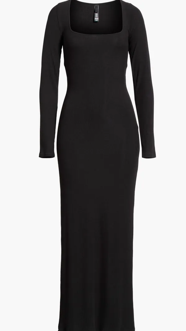 SKIMS Dress Long Sleeve Lounge - Image 2