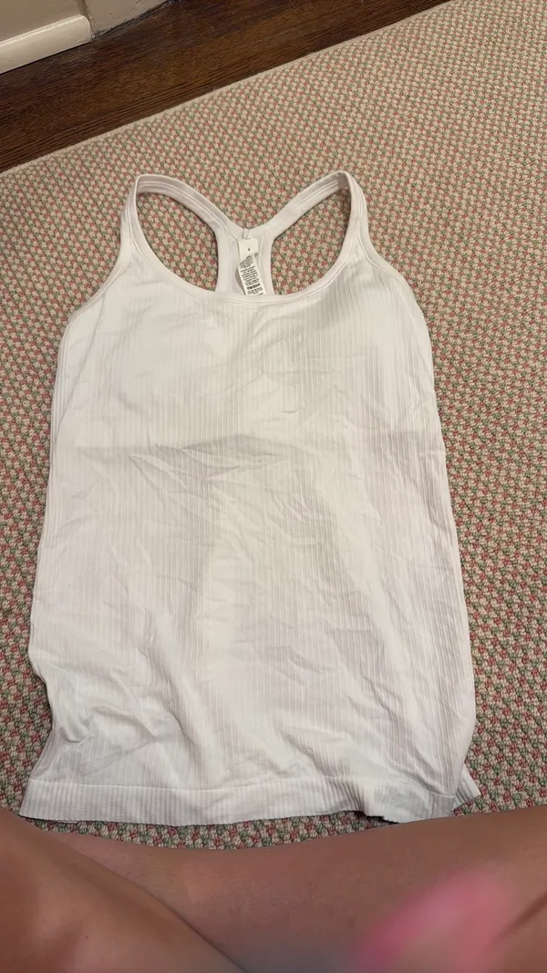 Lululemon White Tank top - Image 4