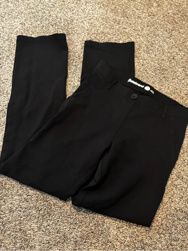 Betabrand Stretch Pull On Classic Comfy Work Pants - Image 5