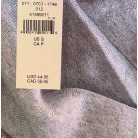Aerie Skirt Gray Pleated Mini Tennis Skirt NWT Women's Small Preppy - Image 4