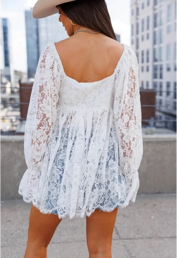 Lane 201 Daydreamer Lace Top - Image 2