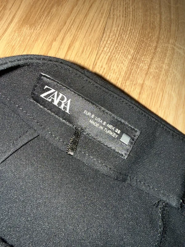 ZARA Skort Black Mini - Image 2