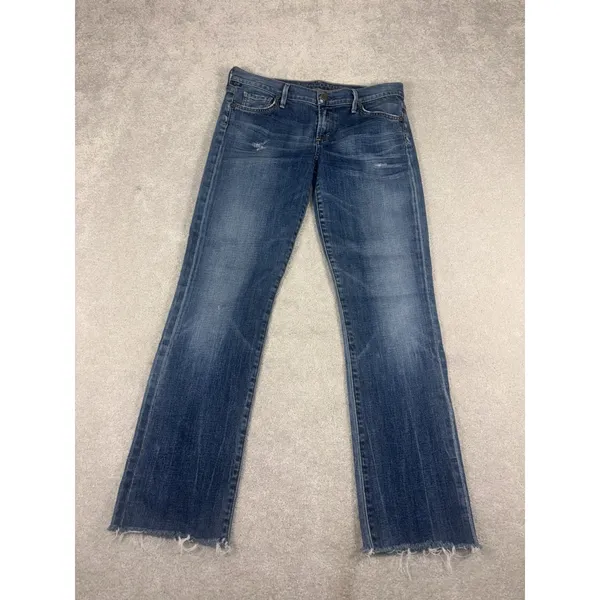 Citizens Of Humanity‎ Jeans Womens 29 Blue Ava Low Rise Straight Med Wash USA - Image 3