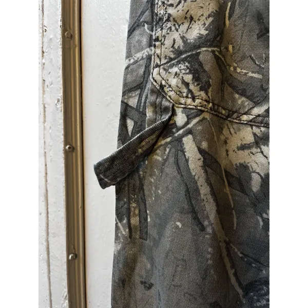 Y2k Low rise Jeans 3 Camouflage Cargo low rise Wide Leg Urban Alternative Skate - Image 7