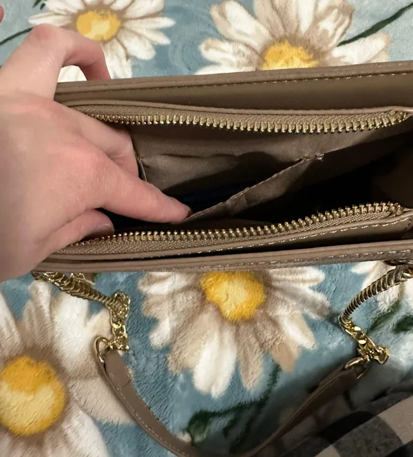 Miztigne Shoulder Bag Tan - Image 5