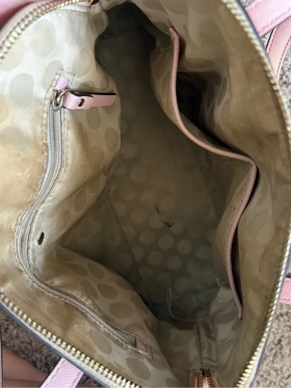 kate spade Pink Saffiano Dome Satchel - Image 6