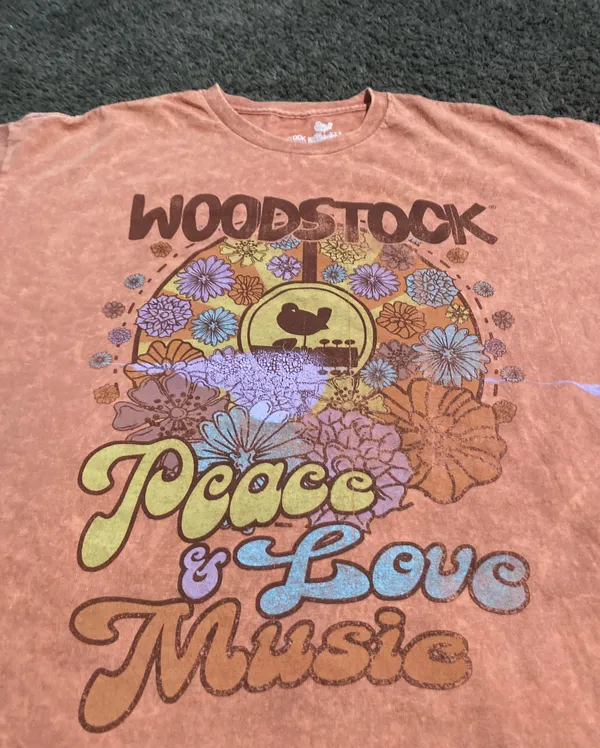 Woodstock Orange Tee Size XL - Image 2