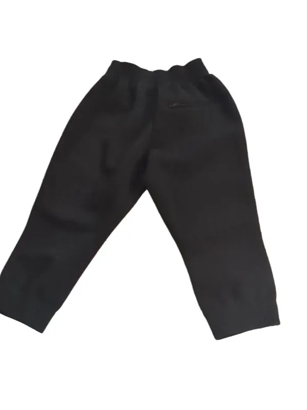 Gymshark black ruched crop joggers size small - Image 2