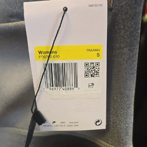 Nike Women's Black and Gray Jeans - Image 2