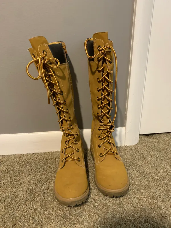 Union Bay Tall Lace Up Boots - Image 3