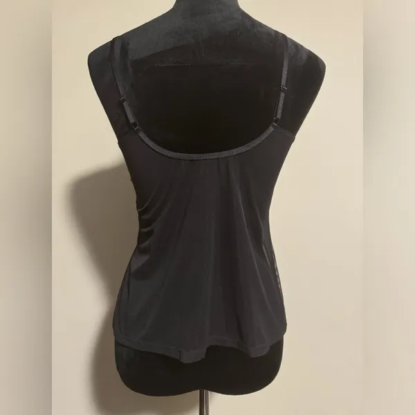 Victoria's Secret EUC Body by Victoria Sequin Black tank size large - Image 4