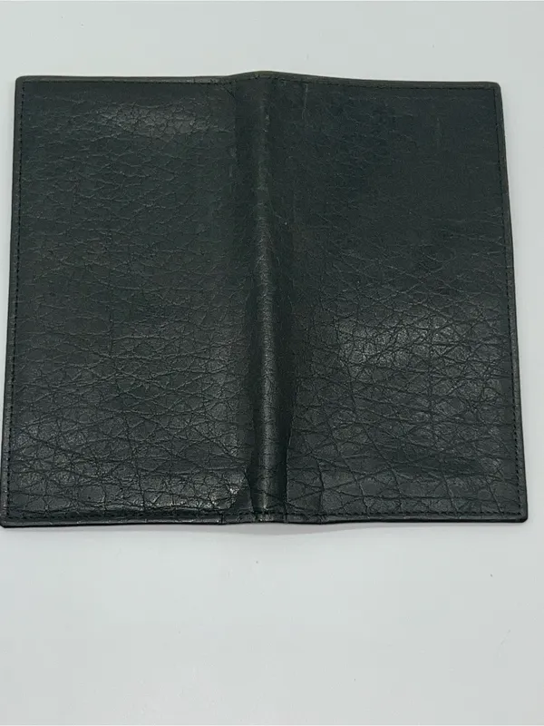 Rolfs Dark Green Long Water Buffalo Skin Leather Wallet 7” X 3.75” - Image 6