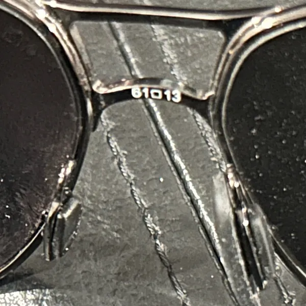 Maui Jim Black Aviator Sunglasses - Image 7