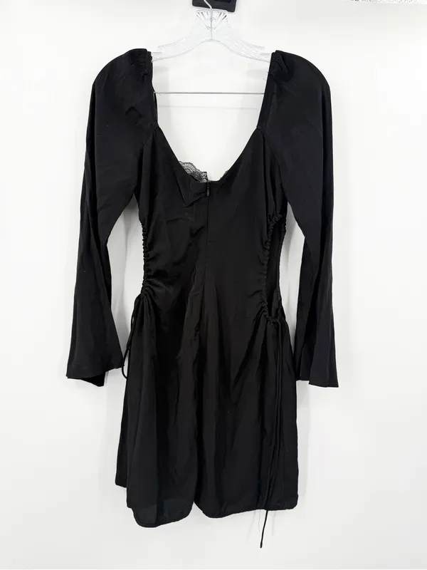 Princess Polly Women's Black Hazel Cut Out Mini Dress Size 8‎ - Image 3