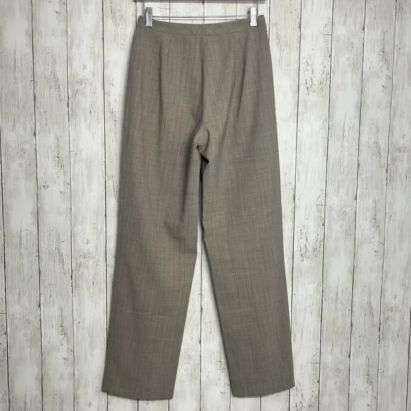 Tahari Wool Blend Wide Leg Lined Flowy Business Work Dress Pants 4 - Image 2