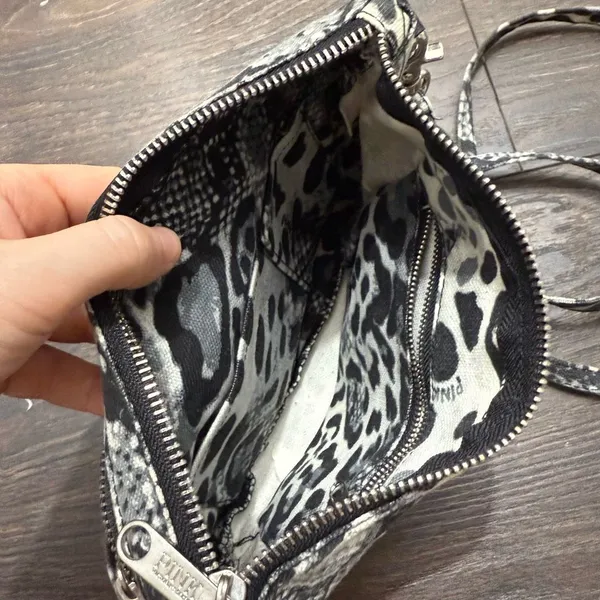 Victoria’s Secret Pink Animal Print Crossbody Bag Purse - Image 3