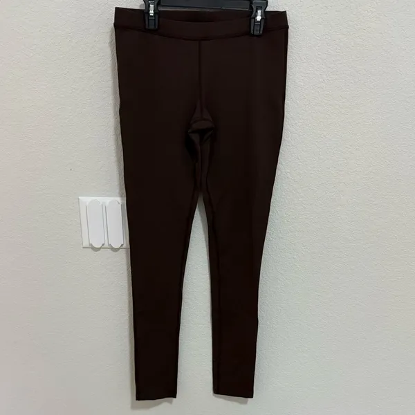 Prana 7/8 Leggings Chocolate Brown Low Rise Small - Image 2