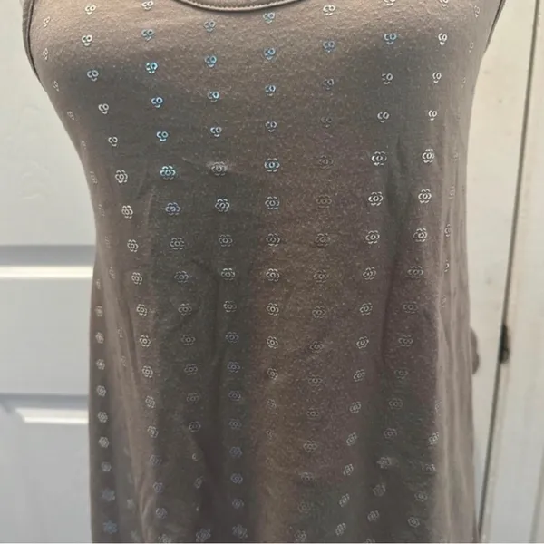 American Rag Cie Sleeveless Taupe Brown Tank Top - Image 2
