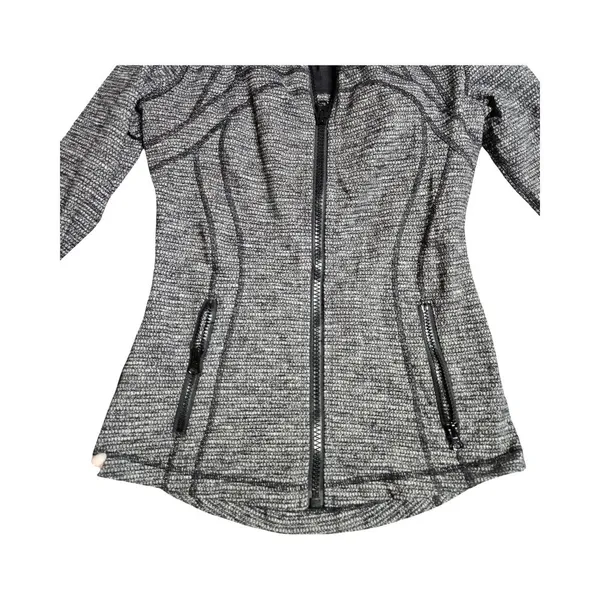 Lululemon Define Women's Jacket Herringbone‎ Size: 6 - Image 4
