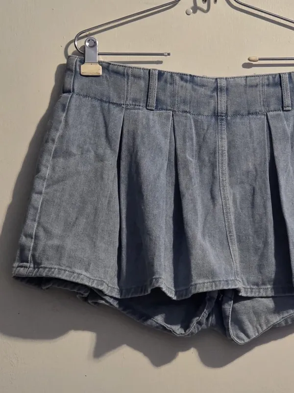 Altar'd State Light Blue Denim Skirt - Image 5