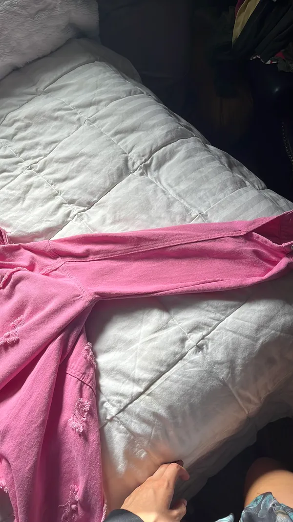 Pink Jean jacket  - Image 3