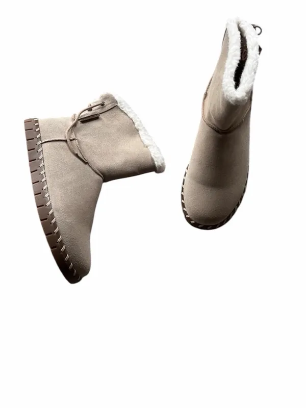 NEW MUK LUKS Flexi Albany Women's Suede Winter Boots Wool Lining - Image 9