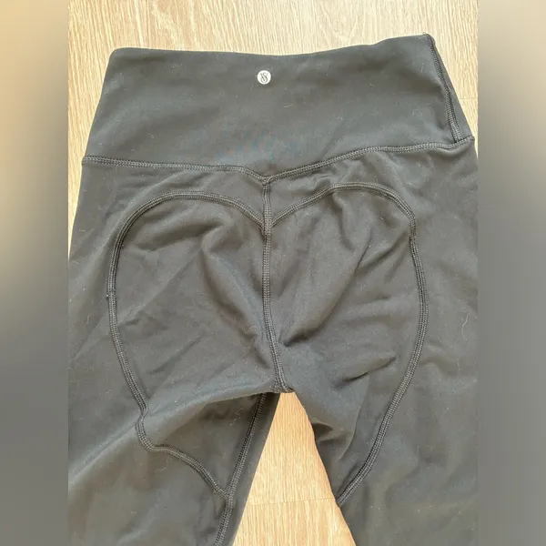 Victorias Secret Leggings Womens SmShort Black Gym Sporty Workout Active Yoga‎ - Image 9