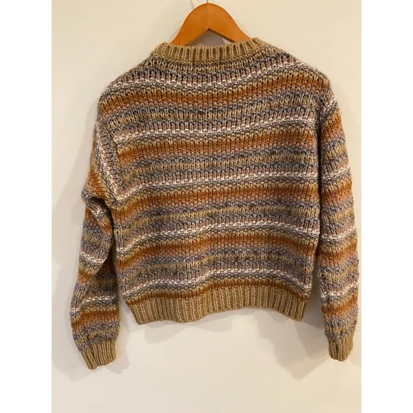 Elsamanda made in Italy Alpaca Wool Blend Sweater Womens Medium - Image 2
