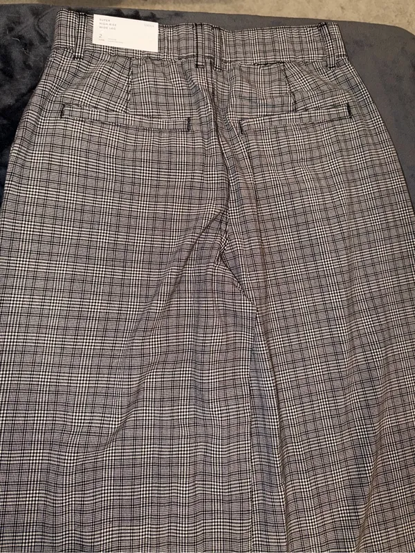 American Eagle Super High Rise Wide Leg Pant Size 2 Regular New with tag - Image 9
