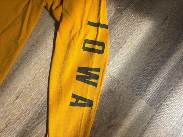 University of Iowa Hawkeyes Mustard Yellow Long Sleeve - Image 4