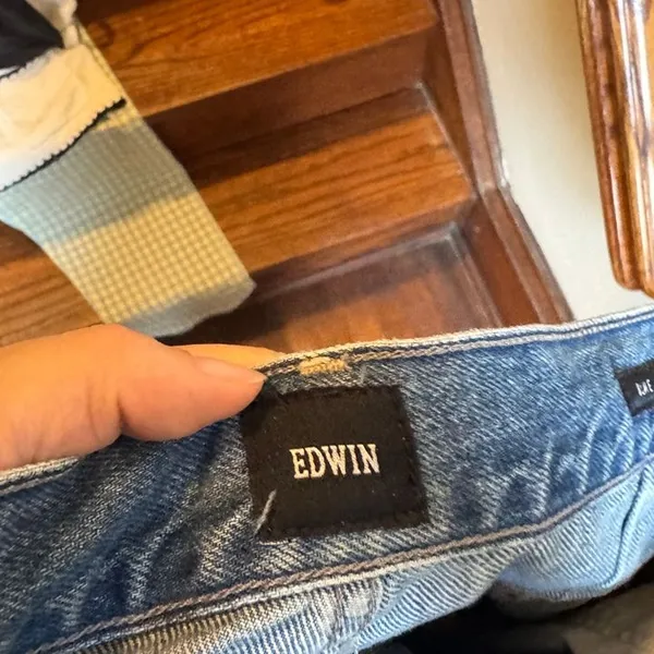 Edwin Blake Relaxed Pleated Jeans 29 - Image 6