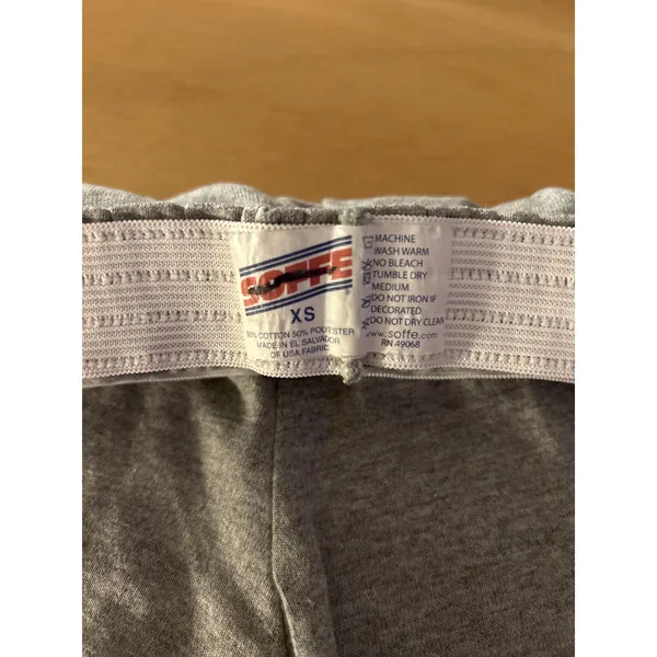 Womens Soffe Athletic Shorts Outer Banks NC Elastic Waistband Light Gray Xs - Image 4