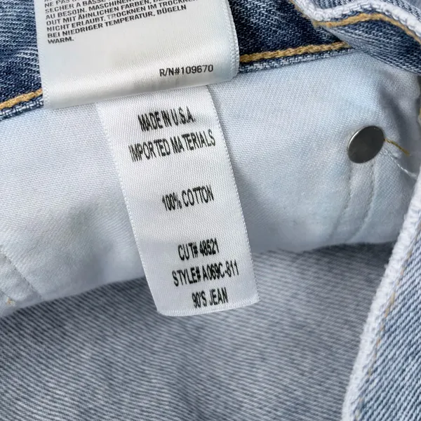 Agolde 90’s Mid Rise Straight Jeans - Image 8